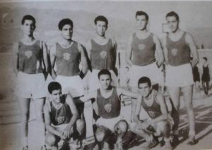 Η ομάδα μπάσκετ της Νίκης 1957-58, (πηγή: Ίωνες)